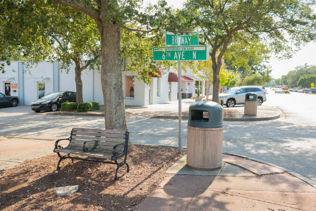 Corner of 6th Ave N and Broadway Street Photo