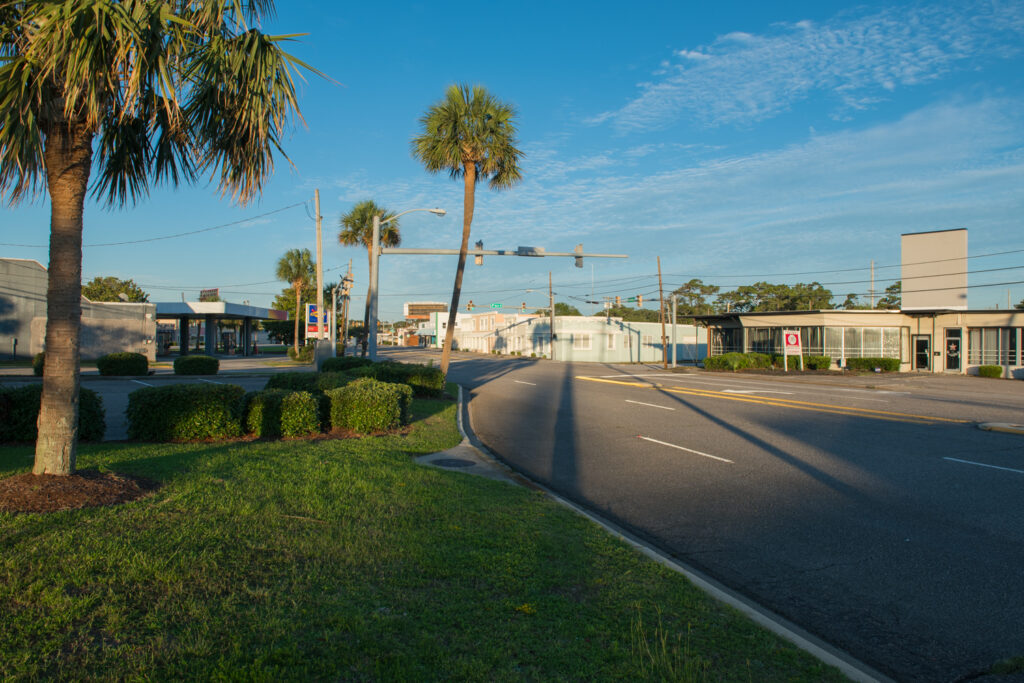 Downtown Myrtle Beach Street Scene Photo