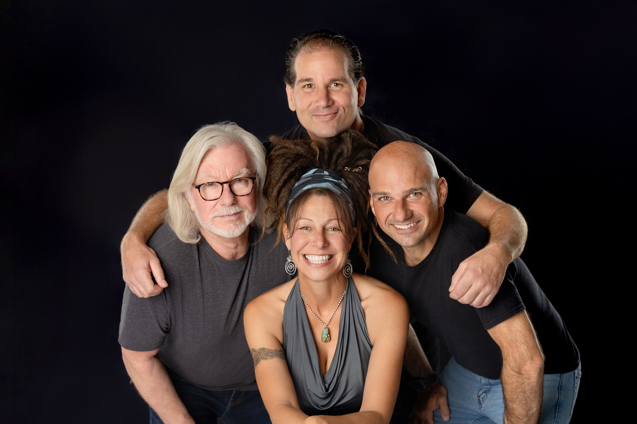 Chasing Rachel — Carolina beach and pop band performing live on stage — performing at Hot Summer Nights free concerts Myrtle Beach