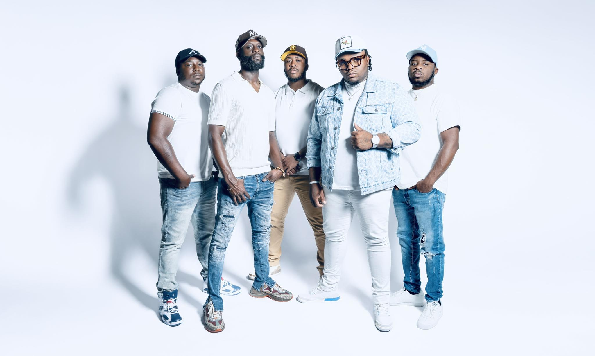 Level 10 Band — high-energy R&B, soul, and party band performing on stage — performing at Hot Summer Nights free concerts Myrtle Beach