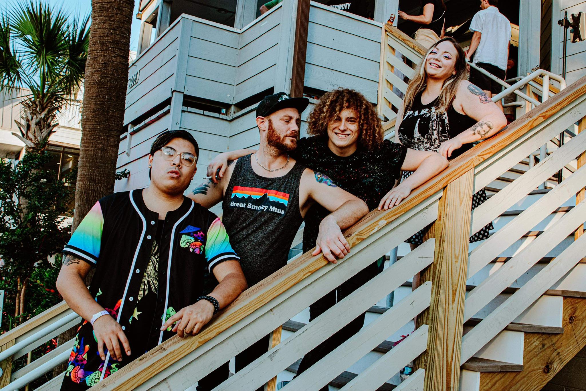 Old Soul — seasoned classic rock, blues, and soul band performing live on stage — performing at Hot Summer Nights free concerts Myrtle Beach