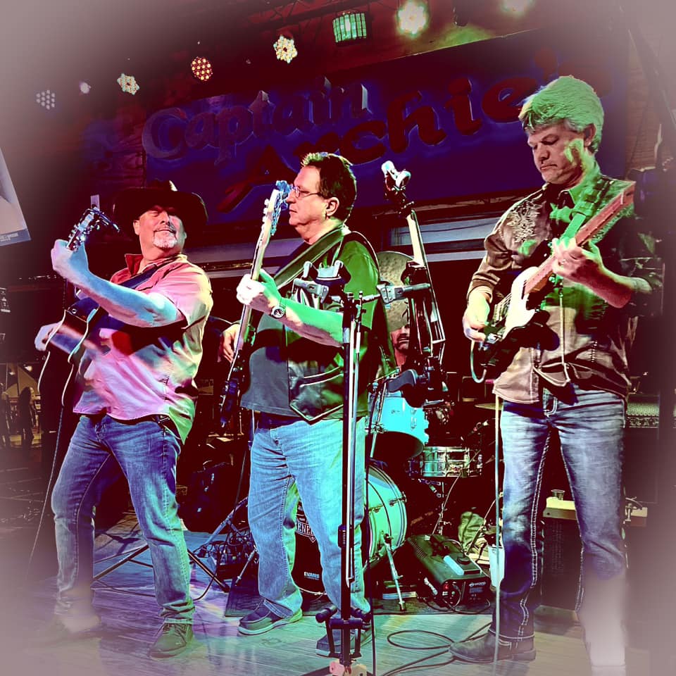 Randy Atwood Band performing live at a free concert in Myrtle Beach — high-energy country and Southern rock band