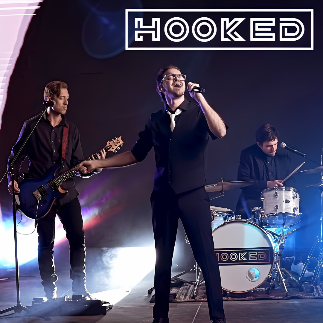 Hooked — high-energy multi-genre cover band performing live — performing at Hot Summer Nights free concerts Myrtle Beach